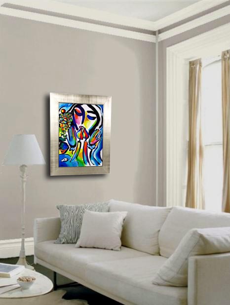 painting in a room example painting in a room example