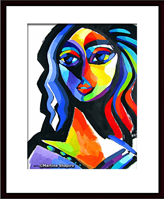 summer goddess painting ink acrylic on paper summer goddess painting ink acrylic on paper
